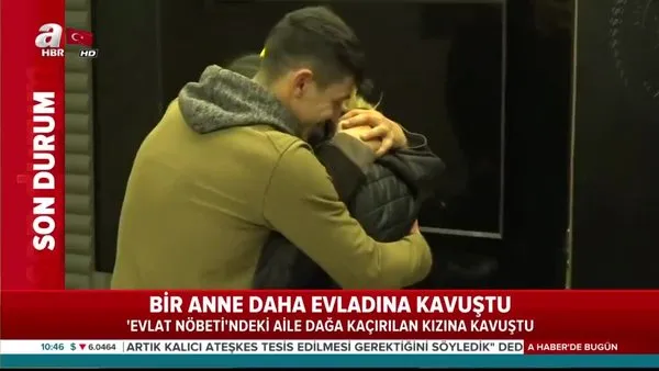 Diyarbakır'daki evlat nöbetinde 7. kavuşma kamerada! Bir aile daha kaçırılan kızına 5 yıl sonra kavuştu | Video