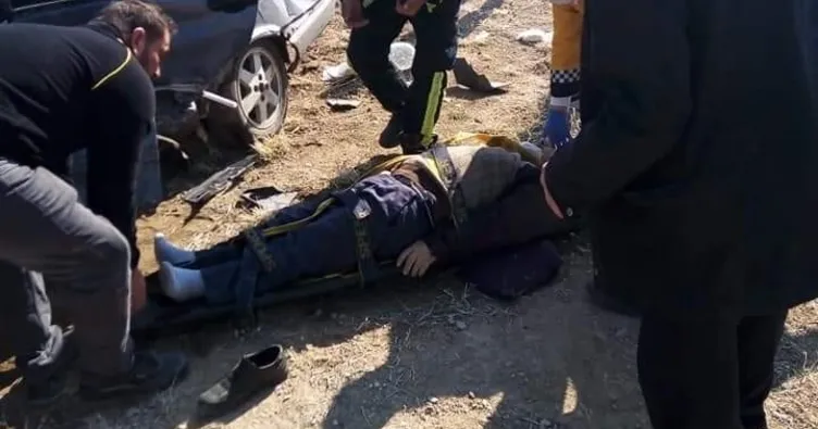 Karaman’da kamyonet ile otomobil çarpıştı! 1 ölü, 2 yaralı