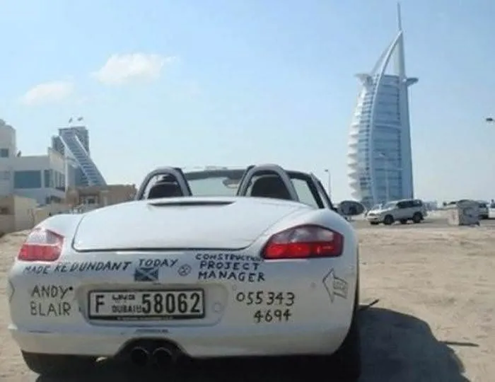Dubai’nin çöp otomobilleri!