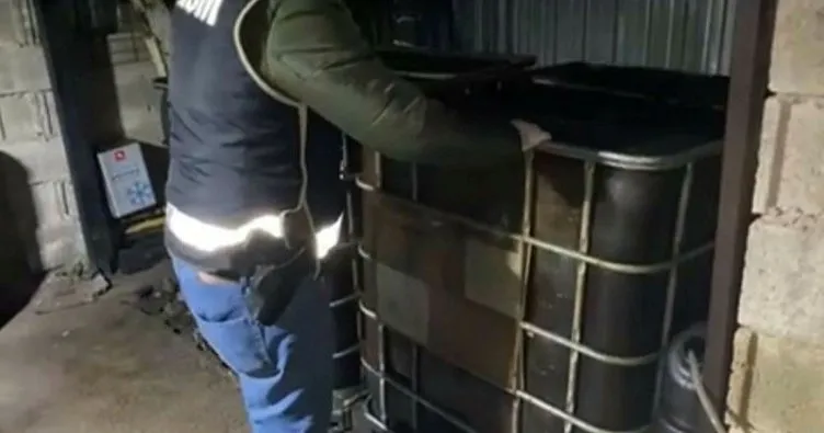 Gaziantep’te bir haftada 3 bin litre kaçak akaryakıt ele geçirildi