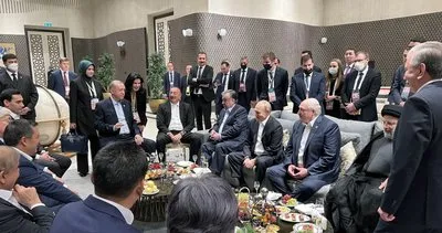 Başkan Erdoğan dünya liderleri ile bir araya geldi: Özbekistan’dan dikkat çeken kareler