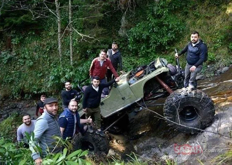 Görenleri şaşkına çeviriyor! Trabzonlu gençler arazi aracı yaptı