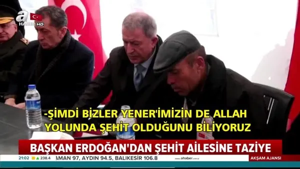 Erdoğan'dan şehit Yener Kırıkcı'nın ailesine taziye telefonu