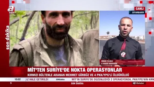 SON DAKİKA! MİT'ten nokta operasyon! Kırmızı bültenle aranan PKK/YPG'li Mehmet Gürbüz etkisiz hale getirildi
