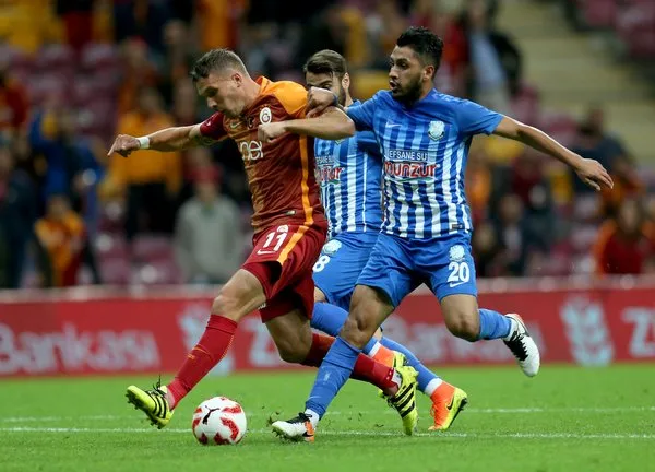 Galatasaray Dersimspor maçından kareler