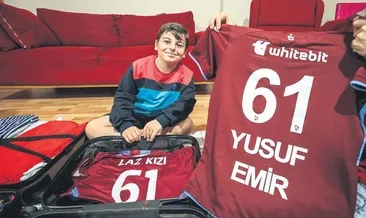 Yusuf’u tribün heyecanı sardı