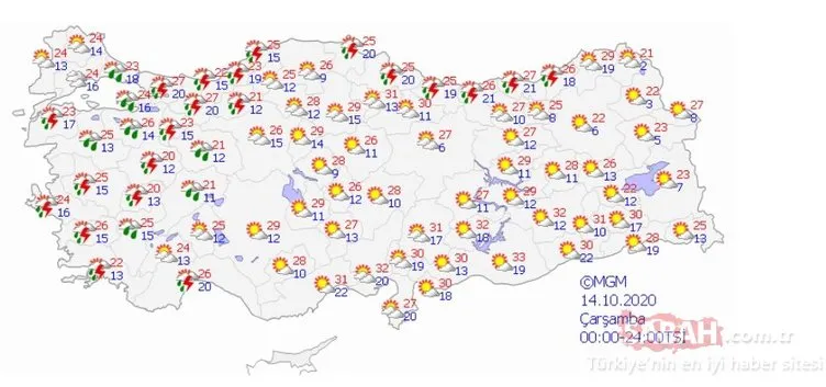 Meteoroloji’den İstanbul için son dakika hava durumu, sağanak yağış ve fırtına uyarısı! Meteoroloji o günü işaret etti