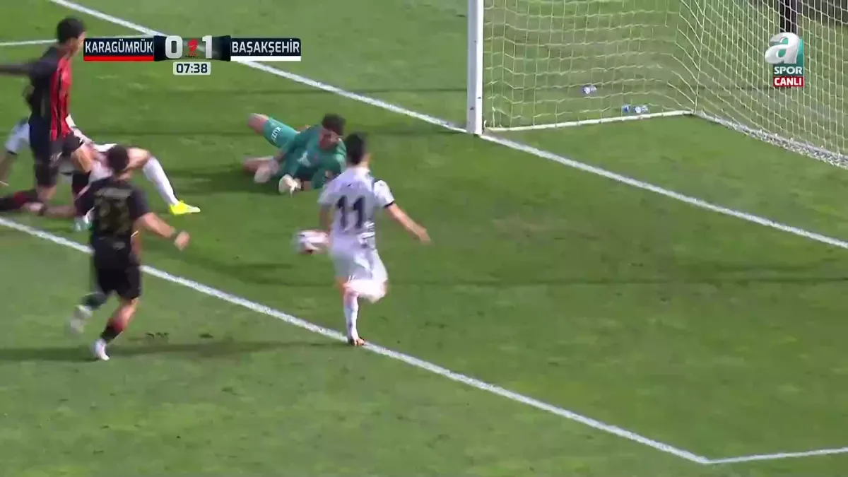 GOL | Fatih Karagümrük 0-1 RAMS Başakşehir videosunu izle | Son Dakika Haberleri