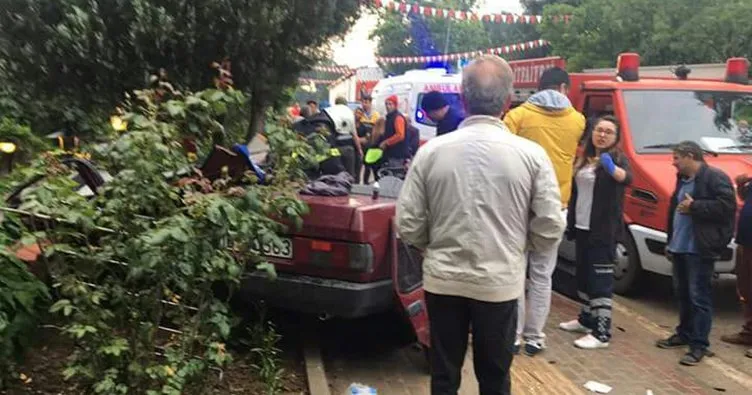 Bursa’da otomobiller çarpıştı: 1 ölü, 5 yaralı