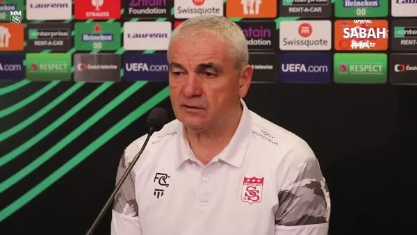 Slavia Prag 1-1 Sivasspor MAÇ SONU | Rıza Çalımbay: 
