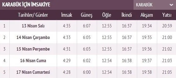 Ramazan İmsakiye takvimi yayınlandı! 2021 İstanbul, Ankara, İzmir imsakiye ile iftar sahur vakti ve il il iftar saatleri! İlk iftar saati, imsak ve sahur vakti saat kaçta?