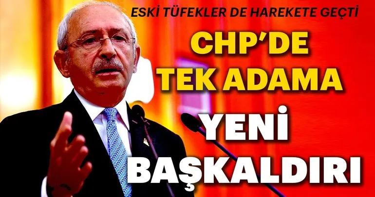 Chp’de tek adama yeni başkaldırı