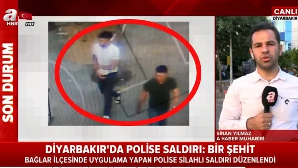 Diyarbakır'da kalleş saldırı! 1 polis şehit oldu | Video