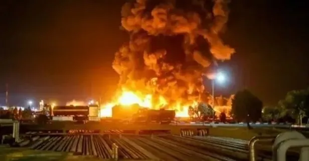 İran’da LPG tesisi havaya uçtu! 9 kişi yaralandı