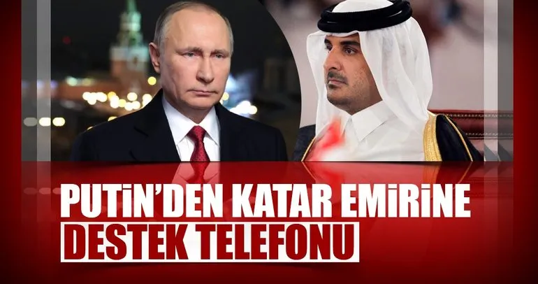 Putin, Katar Emiri ile görüştü