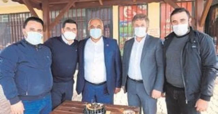 Başkandan doğum günü ziyaretleri