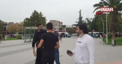 Sakarya’daki ’Azerbaycan Bayrağı yakma’ sosyal deneyine vatandaşlardan set tepki  | Video