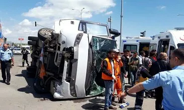 Son Dakika Haber: Kars’ta askeri araç ile polis aracı çarpıştı: 18 yaralı