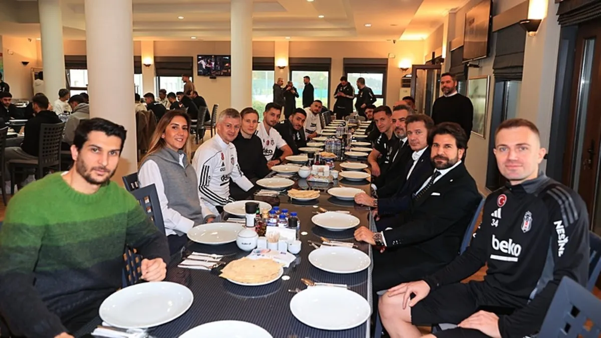 Beşiktaş Yönetim Kurulu'ndan motivasyon yemeği