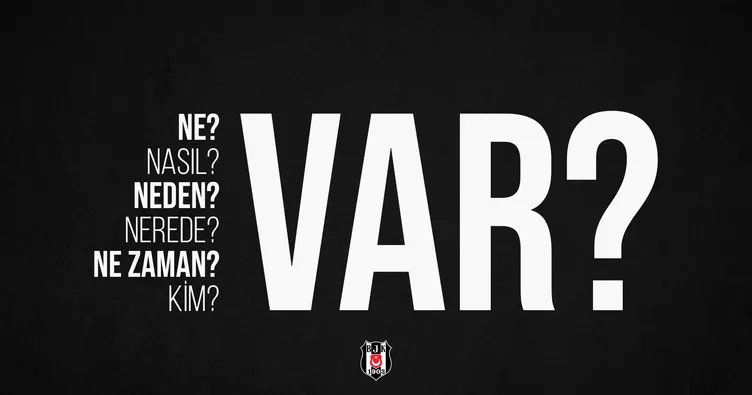 Beşiktaş’tan VAR açıklaması!
