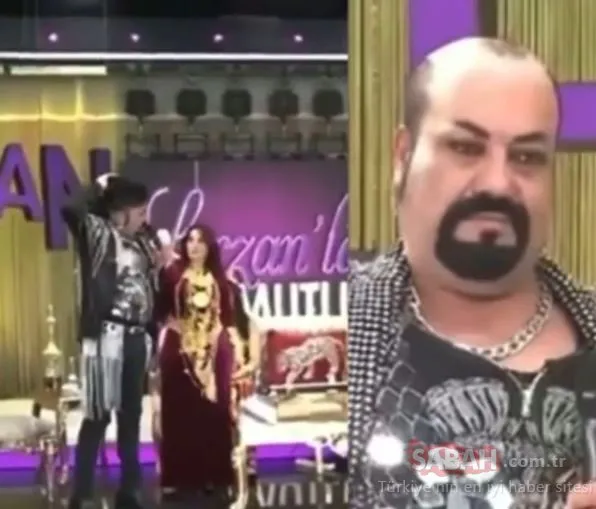 Kobra Murat aslan yelesi peruğunu çıkarınca olanlar oldu! Kobra Murat