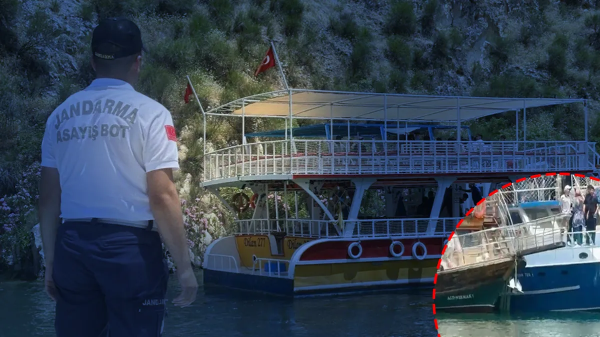 Şanlıurfa'da 40 yolculu tur teknesi arızalandı: Yolcular tahliye edildi! Şanlıurfa'da 40 yolculu tur teknesi arızalandı: Yolcular tahliye edildi!