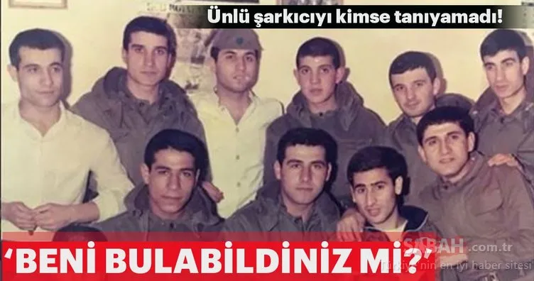 İşte ünlülerin askerlik fotoğrafları