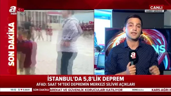 Son dakika: İstanbul'da şiddetli deprem! Birçok noktada hissedildi