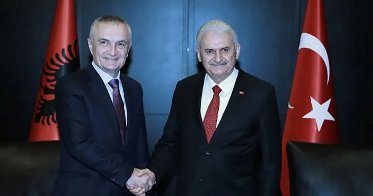 Başbakan Yıldırım, Arnavutluk ve Moldova Cumhurbaşkanlarıyla görüştü