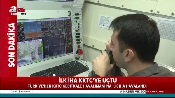 Bayraktar TB2, KKTC'ye gitmek üzere Türkiye'den havalandı!