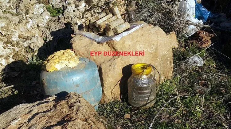 PKK’lıların yerleştirdiği bomba imha böyle edildi!