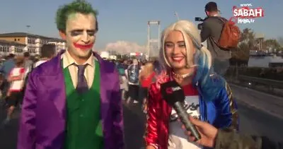 Joker ve Harley Quinn maratonda koştu!