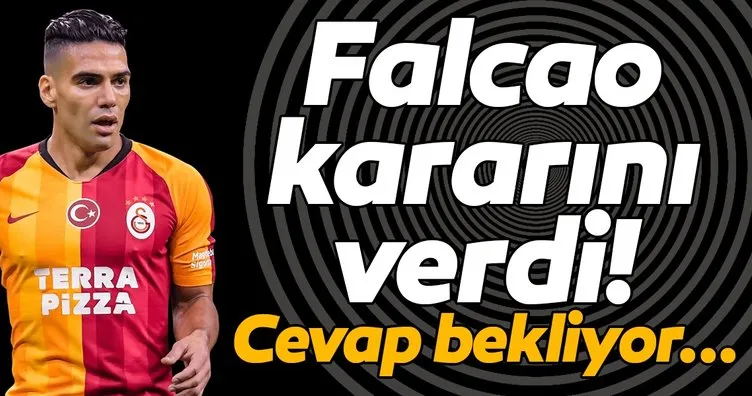 Falcao transfer kararını verdi! Galatasaray...