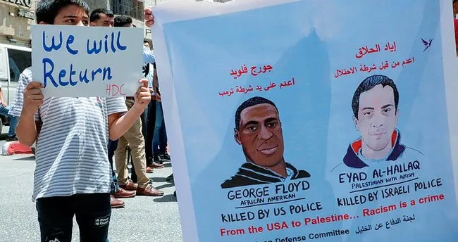 İsrailliler, Filistinli otizmli gencin şehit edilmesini protesto etti
