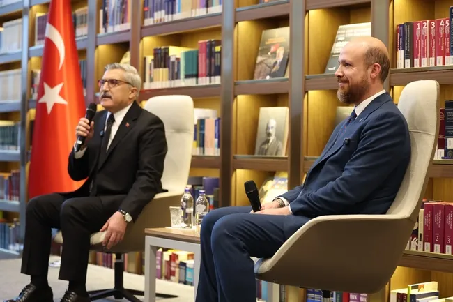Bilal Erdoğan, AK Parti'nin 'Kütüphane Sohbetleri'ne katıldı