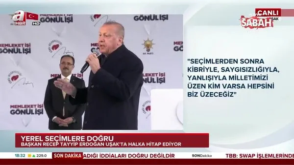 Başkan Erdoğan'dan döviz uyarısı