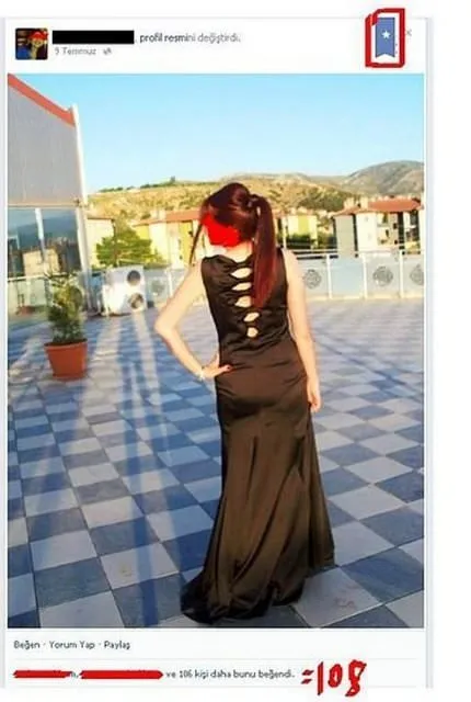 Kadrolu Facebook kullanıcıları