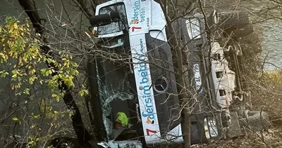 Tunceli’de mikser devrildi, ölen ya da yaralanan olmadı #tunceli