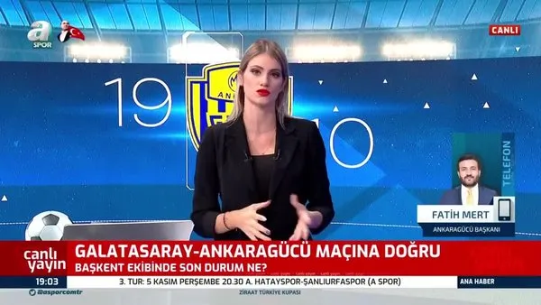Ankaragücü Galatasaray maçına çıkacak mı? Başkan Fatih Mert açıkladı!