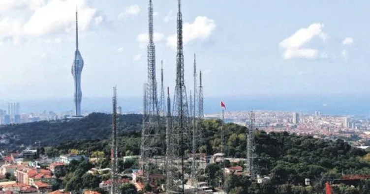 Çamlıca’da yeni kuleden yayın başladı