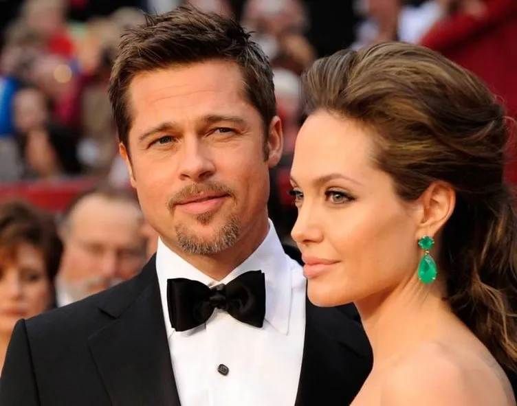 Angelina Jolie ve Brad Pitt’in en güzel kareleri