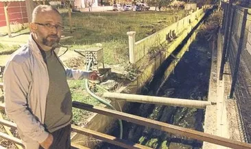 Kediyi kurtardı kendisi mahsur kaldı