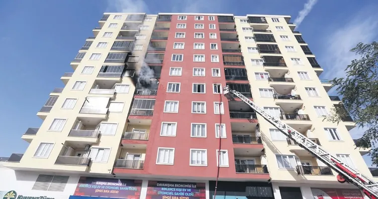 11 katlı apartmanda can pazarı