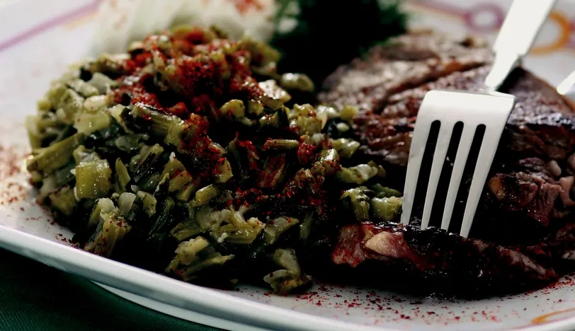 Pazı Sapı Kavurması