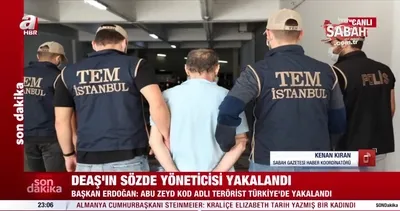 SON DAKİKA HABERİ | Başkan Erdoğan duyurdu: DEAŞ’ın sözde yöneticisi yakalandı! | Video