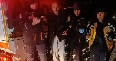 AFAD, Çardaş köyünde hastanın imdadına yetişti #zonguldak