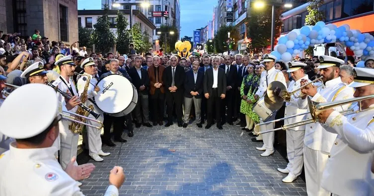 Trabzon’da Kahramanmaraş Caddesi törenle açıldı