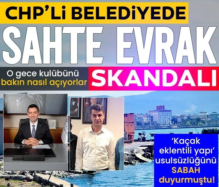 Belediyeden sahte evrak skandalı