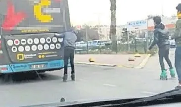 Trafikte büyük tehlike