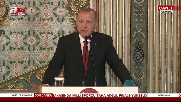 Başkan Erdoğan 2. Uluslararası Sosyal Bilimler Kongresi'nde önemli açıklamalarda bulundu